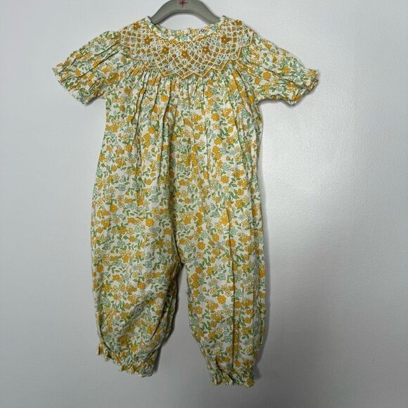 Delaney smocked outfit kids size 12 months - Picture 1 of 5